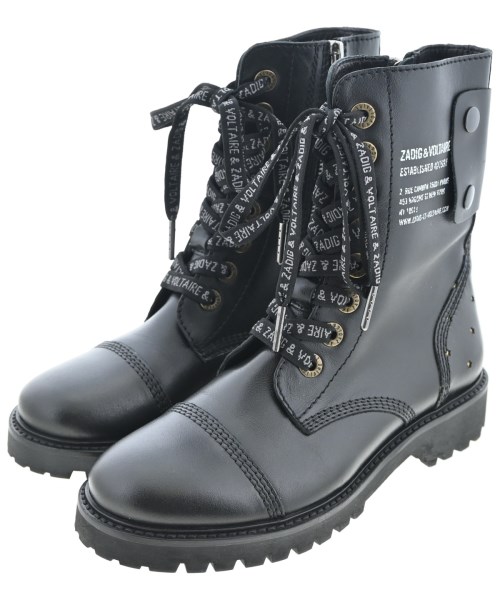 ZADIG & VOLTAIRE(ザディグエヴォルテール)ブーツ 黒 サイズ:EU36(22.5cm位)/2200668605182