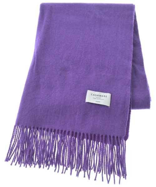 kashwere(カシウェア)マフラー 紫 サイズ:-/2200659249029