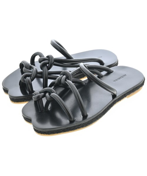 AKIRA NAKA(アキラナカ)サンダル 黒 サイズ:EU37(23.5cm位)/2200644574174