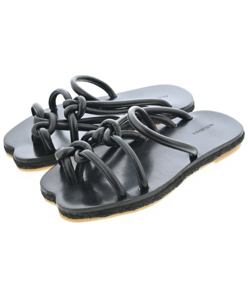 AKIRA NAKA(アキラナカ)サンダル 黒 サイズ:EU37(23.5cm位)/2200644574266