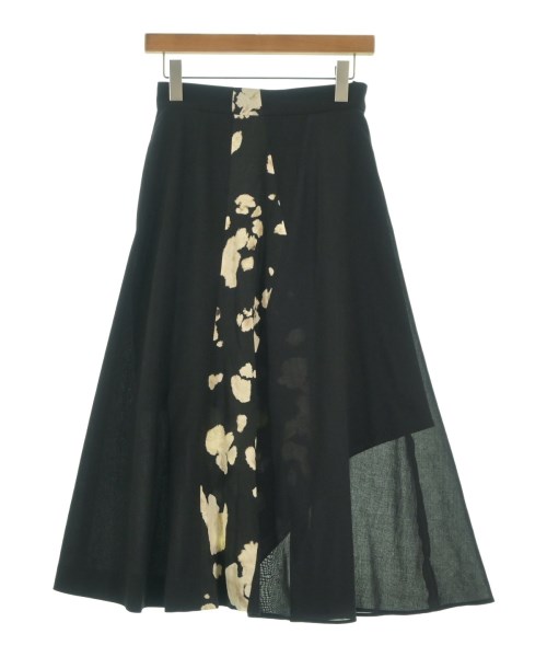 AKIRA NAKA(アキラナカ)ロング・マキシ丈スカート 黒 サイズ:1(S位)/2200660869018