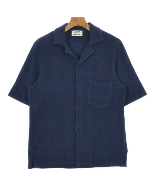 Acne Studios(アクネストゥディオズ)カジュアルシャツ 紺 サイズ:S/2200607050028
