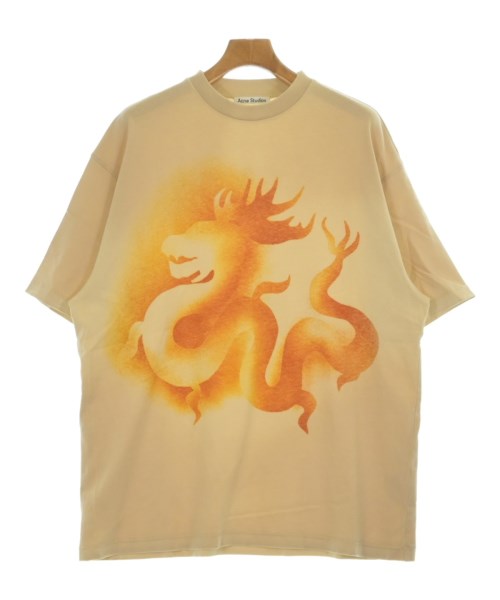 Acne Studios(アクネストゥディオズ)Tシャツ・カットソー ベージュ サイズ:XS/2200675470094