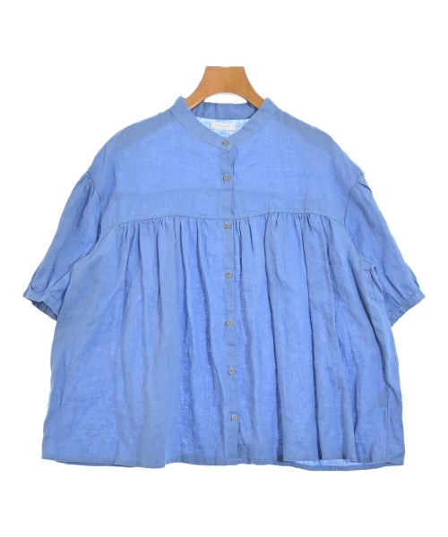 fog linen work(フォグリネンワーク)カジュアルシャツ 青 サイズ:F/2200698442054