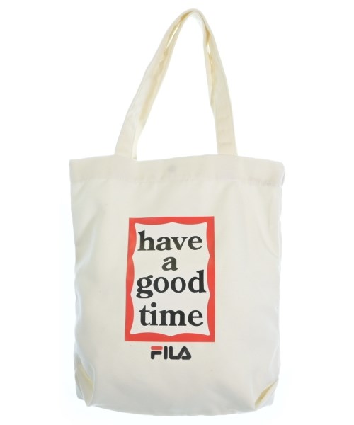 have a good time(ハブ　ア　グッド　タイム)トートバッグ 白 サイズ:-/2200649724048