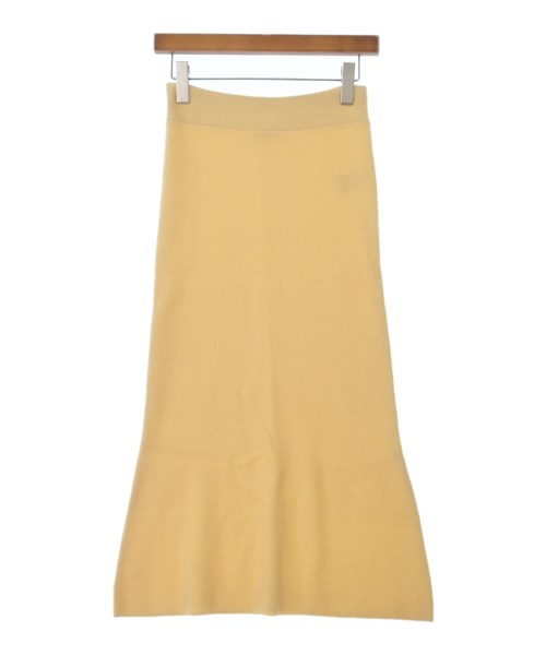 EQUIPMENT(エキプモン)ロング・マキシ丈スカート 黄 サイズ:XS/2200631159896