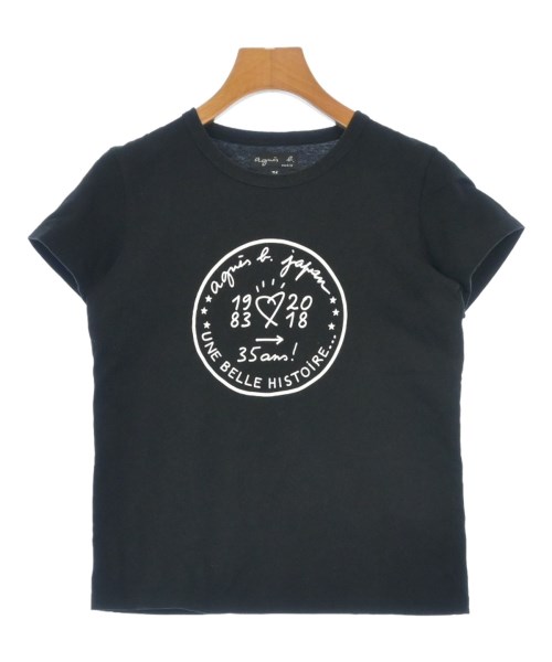 Agnes b.(アニエスベー)Tシャツ・カットソー 黒 サイズ:1(S位)/2200626170295