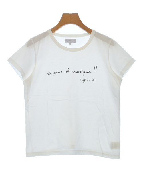 Agnes b.(アニエスベー)Tシャツ・カットソー 白 サイズ:3(L位)/2200626170301