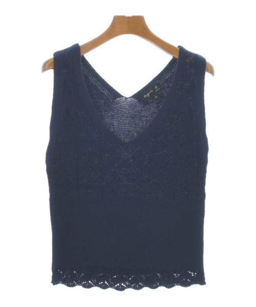 Agnes b.(アニエスベー)ベスト 紺 サイズ:1(S位)/2200606101073