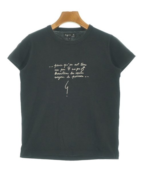 Agnes b.(アニエスベー)Tシャツ・カットソー 黒 サイズ:1(S位)/2200675106023