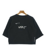 Agnes b.（アニエスベー）Tシャツ・カットソー 黒 サイズ:1(S位) レディース/2200697307071