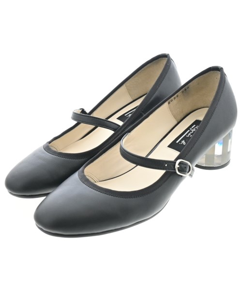Agnes b.(アニエスベー)パンプス 黒 サイズ:23.5cm/2200698709027