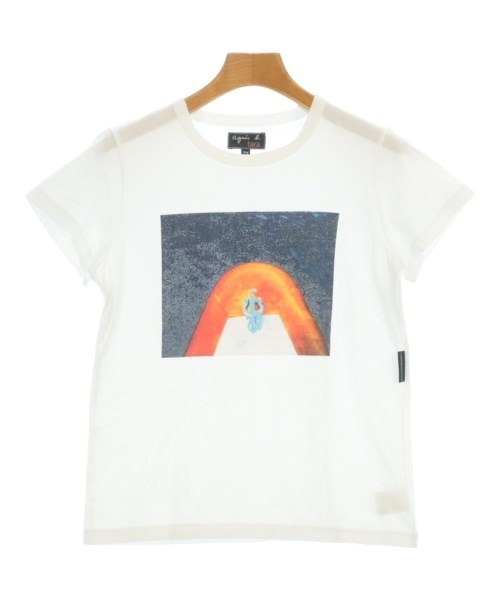 Agnes b.(アニエスベー)Tシャツ・カットソー 白 サイズ:1(S位)/2200704361058
