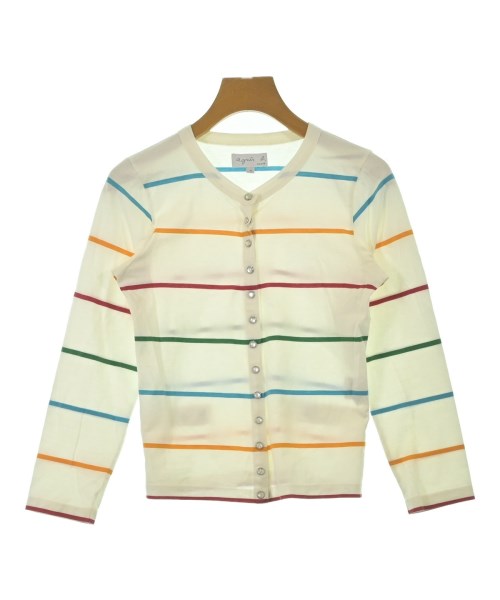 Agnes b.(アニエスベー)カーディガン 白 サイズ:1(S位)/2200669589061