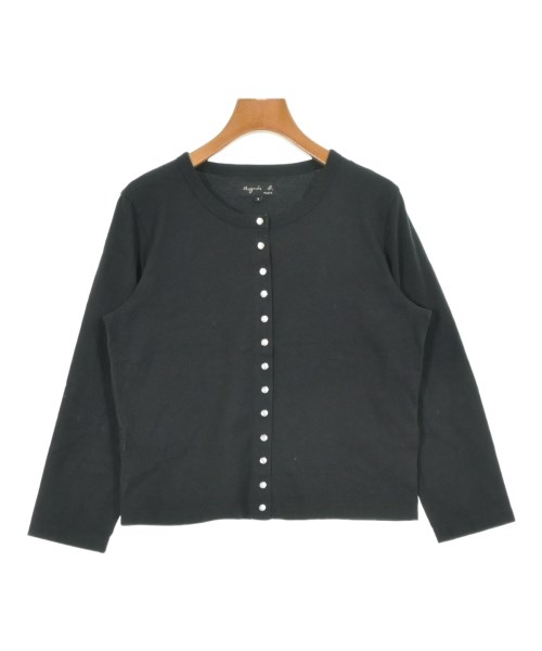 Agnes b.(アニエスベー)カーディガン 黒 サイズ:3(L位)/2200671714031