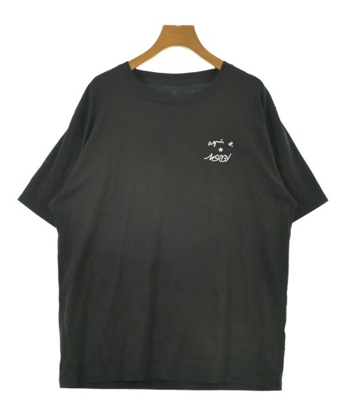 Agnes b.(アニエスベー)Tシャツ・カットソー 黒 サイズ:L/2200685045053
