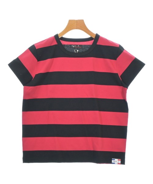 Agnes b.(アニエスベー)Tシャツ・カットソー 赤 サイズ:3(L位)/2200690349122