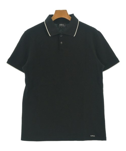 A.P.C.(アーペーセー)ポロシャツ 黒 サイズ:S/2200628742056