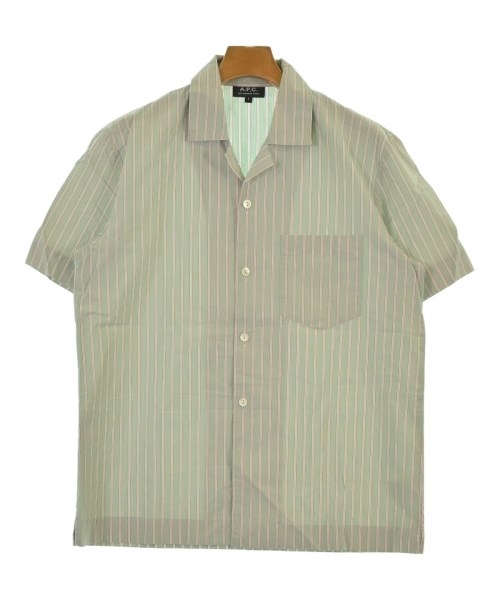 A.P.C.(アーペーセー)カジュアルシャツ 緑 サイズ:S/2200626883027