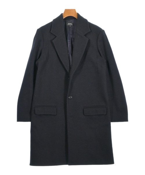 A.P.C.(アーペーセー)チェスターコート 紺 サイズ:XS/2200653553085