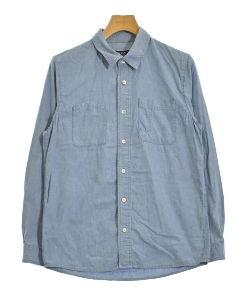 A.P.C.(アーペーセー)カジュアルシャツ 青 サイズ:S/2200701541255