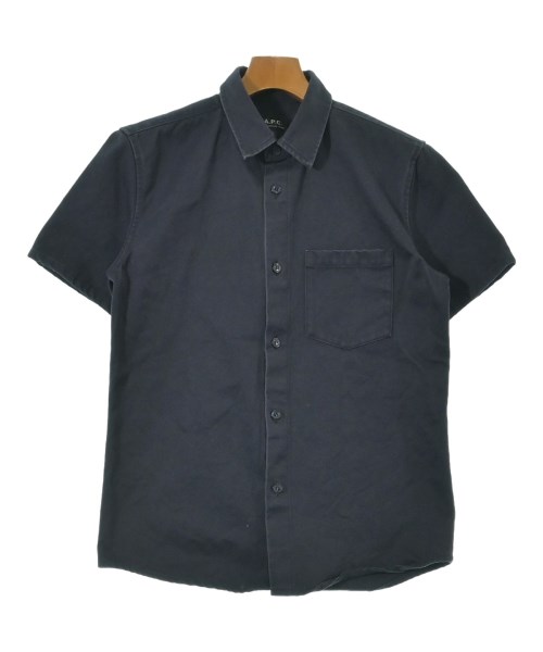 A.P.C.(アーペーセー)カジュアルシャツ 紺 サイズ:S/2200662710011