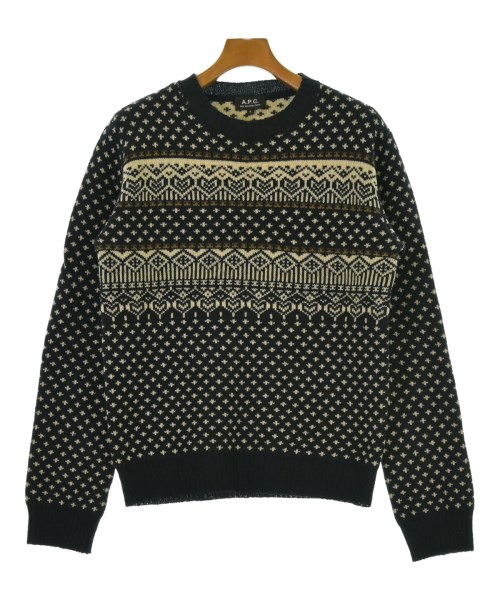 A.P.C.(アーペーセー)ニット・セーター 黒 サイズ:S/2200664607036