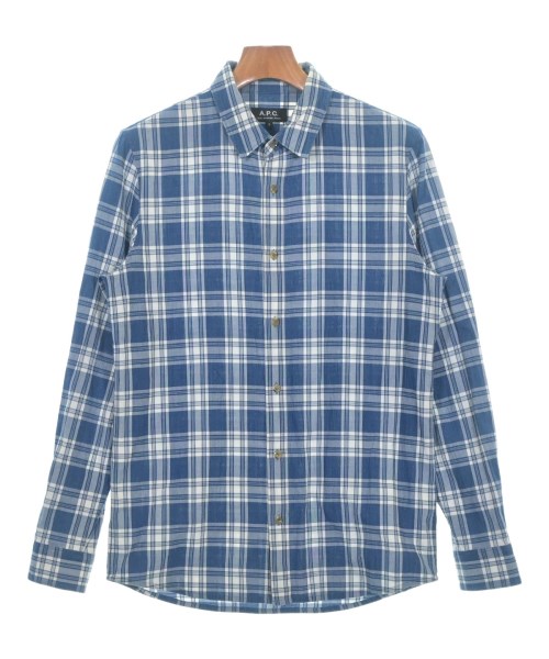 A.P.C.(アーペーセー)カジュアルシャツ 青 サイズ:S/2200670579143