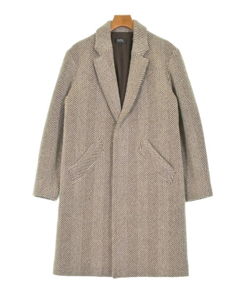 A.P.C.(アーペーセー)チェスターコート 茶 サイズ:S/2200672106040