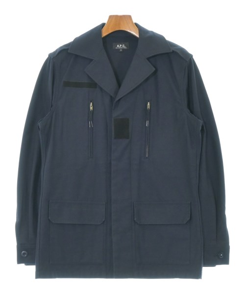 A.P.C.(アーペーセー)ミリタリーブルゾン 紺 サイズ:S/2200690281026