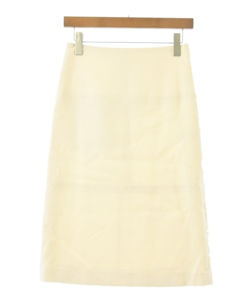 DES PRES(デプレ)ひざ丈スカート 白 サイズ:34(XS位)/2200617172048