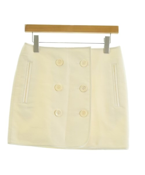 DES PRES(デプレ)ミニスカート 白 サイズ:34(L位)/2200650908062