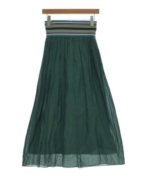 DES PRES(デプレ)ロング・マキシ丈スカート 緑 サイズ:32(XS位)/2200637862189