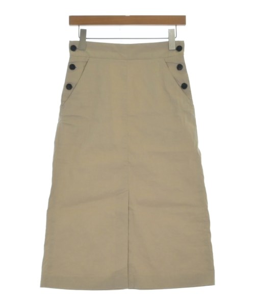 DES PRES(デプレ)ひざ丈スカート ベージュ サイズ:34(M位)/2200638316148