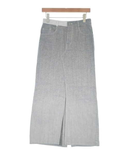 DES PRES(デプレ)ロング・マキシ丈スカート グレー サイズ:34(XXS位)/2200662410010