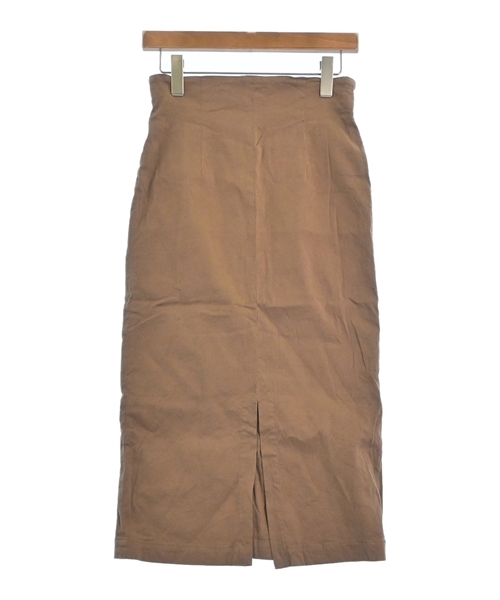 GALERIE VIE(ギャラリーヴィー)ロング・マキシ丈スカート 茶 サイズ:36(M位)/2200610269011