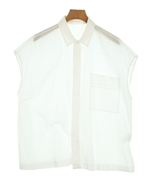 GALERIE VIE(ギャラリーヴィー)カジュアルシャツ 白 サイズ:36(M位)/2200602365028