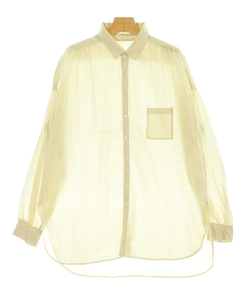 GALERIE VIE(ギャラリーヴィー)カジュアルシャツ ベージュ サイズ:36(M位)/2200656413140