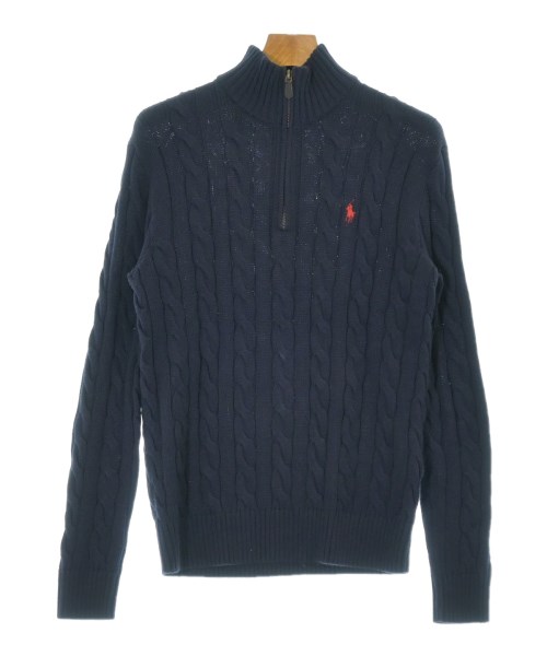 Polo Ralph Lauren(ポロラルフローレン)ニット・セーター 紺 サイズ:XS/2200679187066