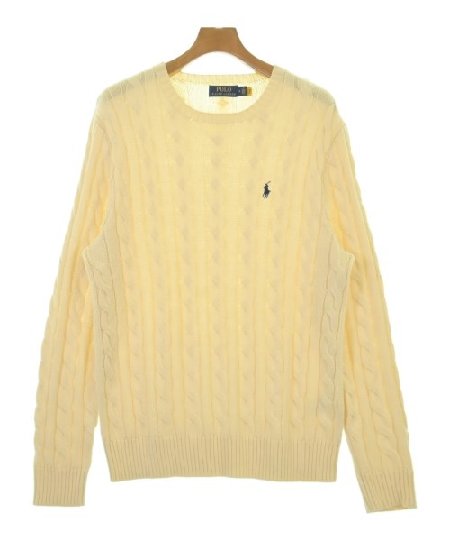Polo Ralph Lauren(ポロラルフローレン)ニット・セーター 白 サイズ:M/2200700308088