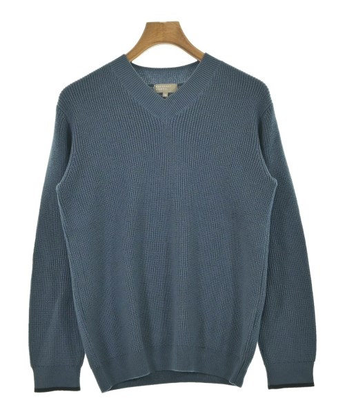 MARGARET HOWELL(マーガレットハウエル)ニット・セーター 青 サイズ:M/2200670274048
