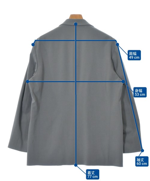 UNITED ARROWS（ユナイテッドアローズ）テーラードジャケット グレー サイズ:M メンズ/2200662132011