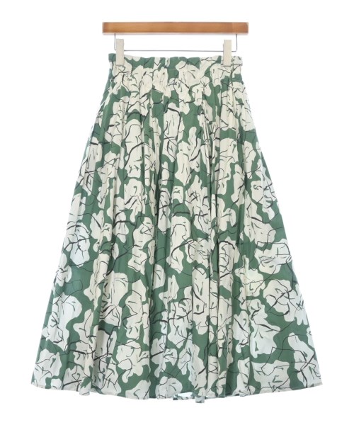 IENA(イエナ)ロング・マキシ丈スカート 緑 サイズ:36(S位)/2200636983526