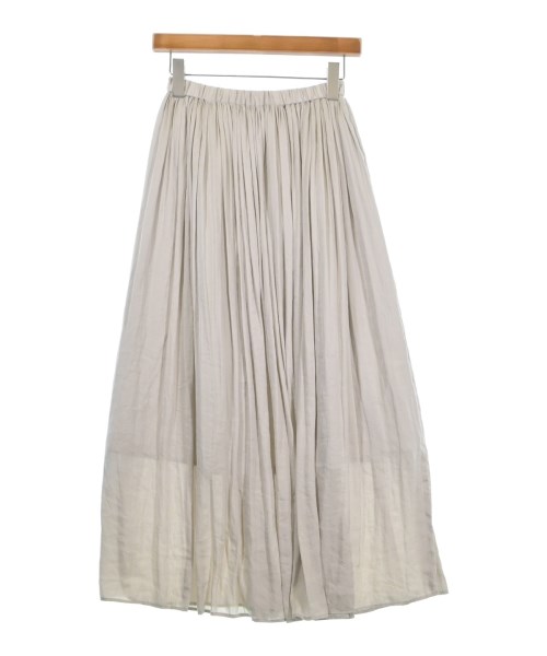 IENA(イエナ)ロング・マキシ丈スカート 白 サイズ:36(S位)/2200636449114