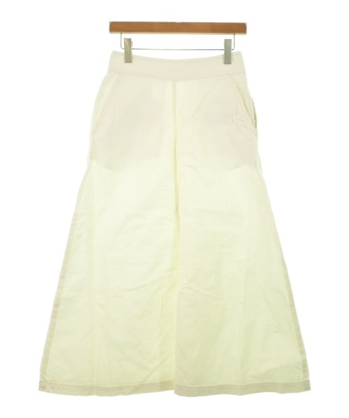 IENA(イエナ)ロング・マキシ丈スカート 白 サイズ:36(S位)/2200637510080