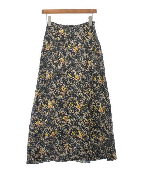 IENA(イエナ)ロング・マキシ丈スカート 黒 サイズ:34(XS位)/2200622293059