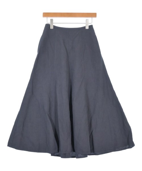 IENA(イエナ)ロング・マキシ丈スカート 紺 サイズ:34(XS位)/2200603304125