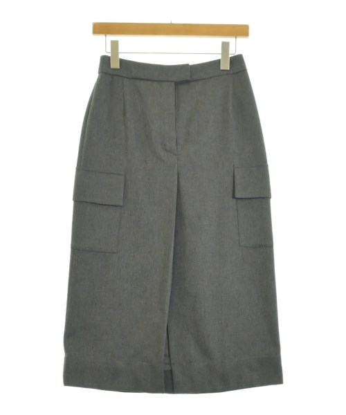 IENA(イエナ)ロング・マキシ丈スカート グレー サイズ:34(XS位)/2200650520066