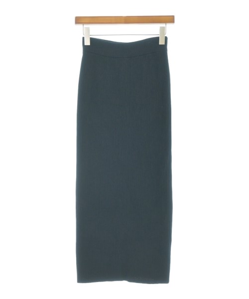 IENA(イエナ)ロング・マキシ丈スカート 紺 サイズ:36(S位)/2200657417116