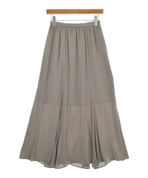 IENA(イエナ)ロング・マキシ丈スカート グレー サイズ:36(S位)/2200646214245